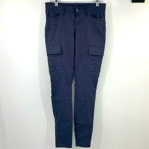 PrAna Stretch Hiking Cargo Zion Geometric Diamond Pants Size 4